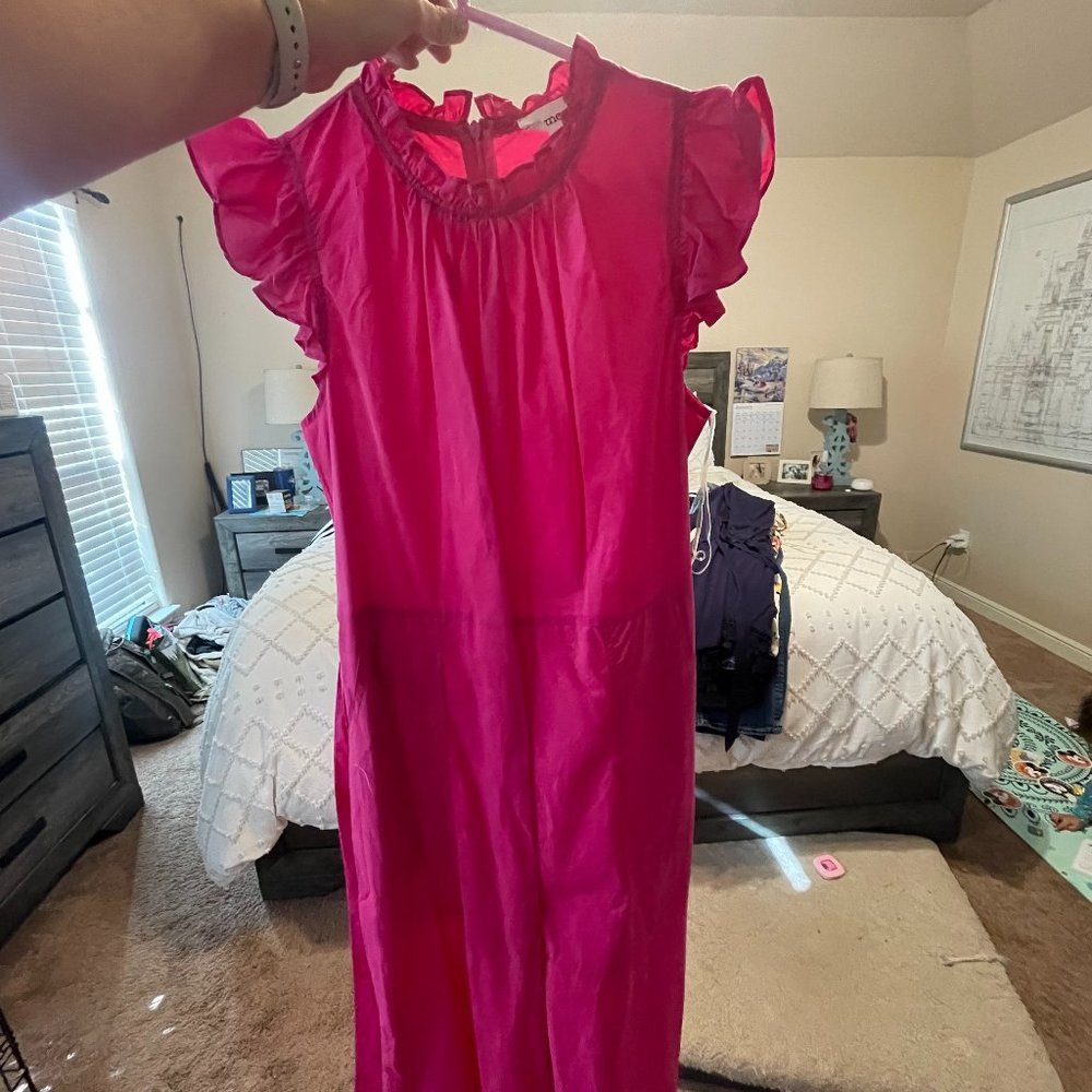 Hot Pink Jumpsuit